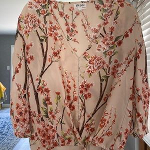 Flowered blouse by Love Sadie size extra small - great condition